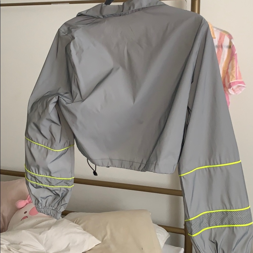 Reflective Crop Top Jacket / Med - image 2